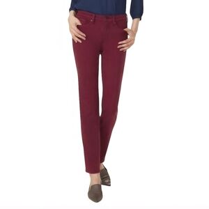 NYDJ Sheri Slim Jeans Red Size 2